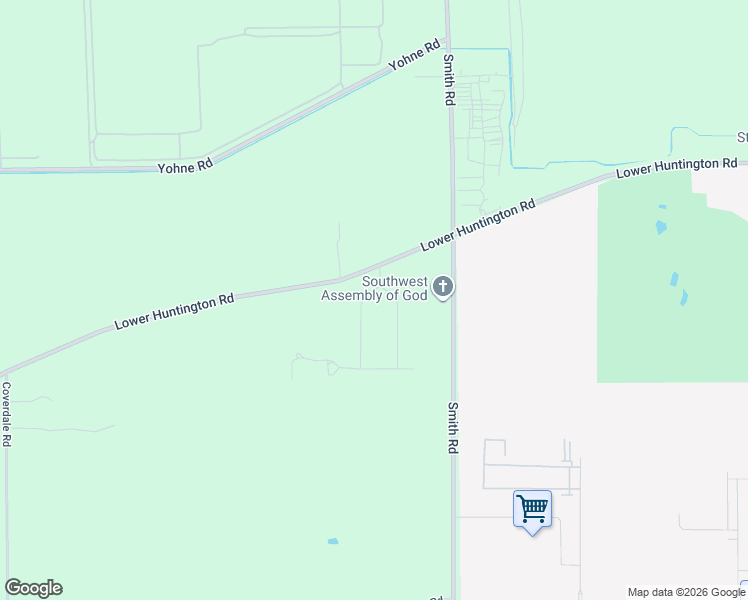 map of restaurants, bars, coffee shops, grocery stores, and more near 7903 Delcon Dr in Fort Wayne