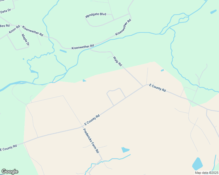 map of restaurants, bars, coffee shops, grocery stores, and more near 296 East County Road in Drums