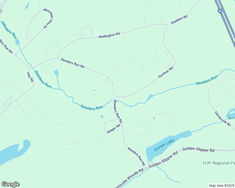 map of restaurants, bars, coffee shops, grocery stores, and more near 1507 Gardner Road in Stroudsburg