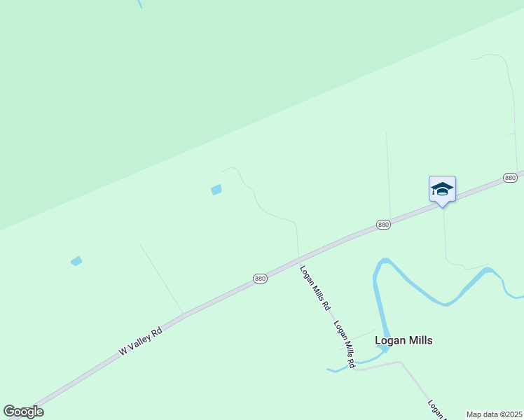 map of restaurants, bars, coffee shops, grocery stores, and more near Toner Lane in Clinton County