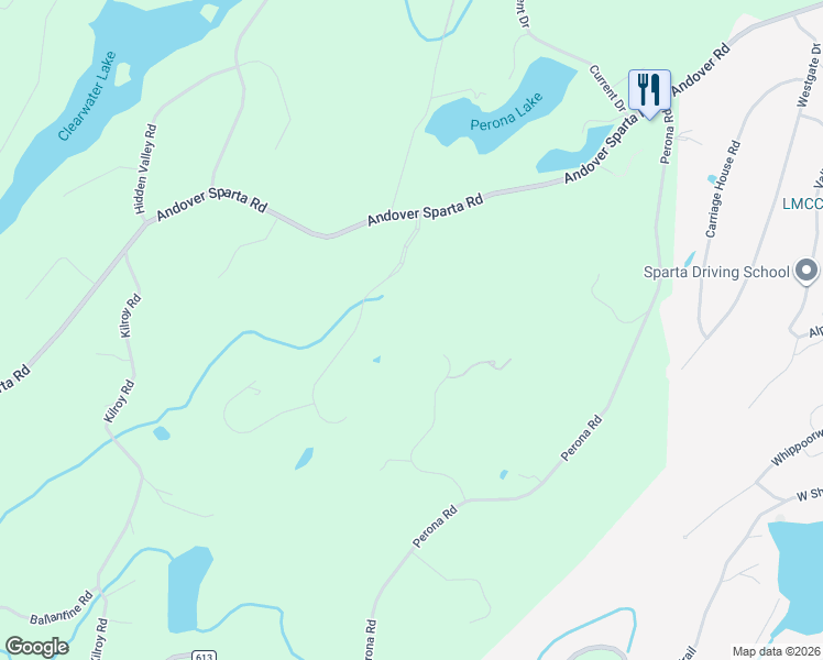 map of restaurants, bars, coffee shops, grocery stores, and more near 19 Lourdes court in Byram Township