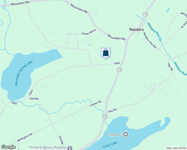 map of restaurants, bars, coffee shops, grocery stores, and more near 120 Jade Avenue in East Stroudsburg