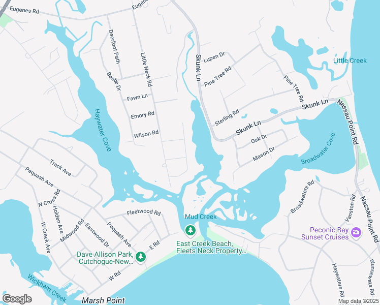 map of restaurants, bars, coffee shops, grocery stores, and more near 800 Strohson Road in Cutchogue