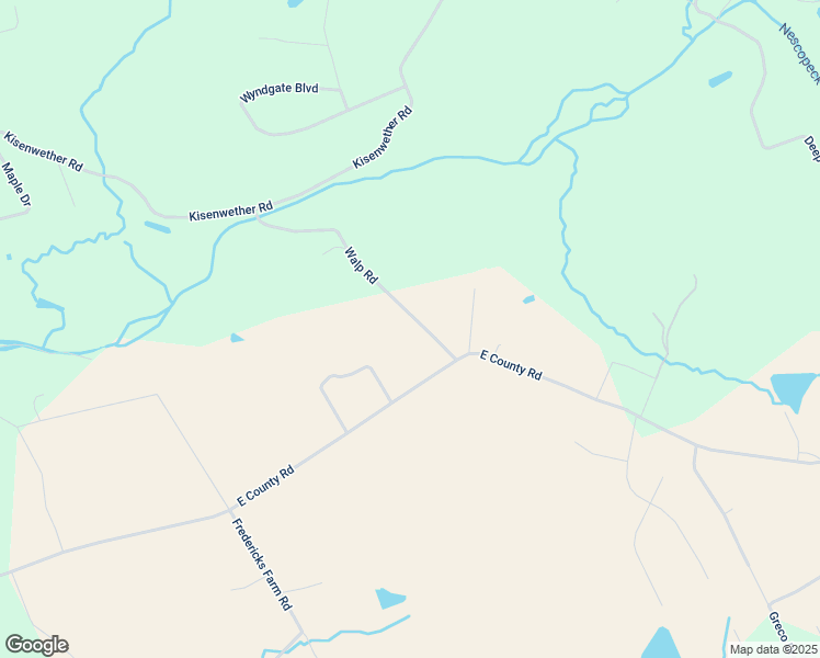 map of restaurants, bars, coffee shops, grocery stores, and more near 22 Walp Road in Drums