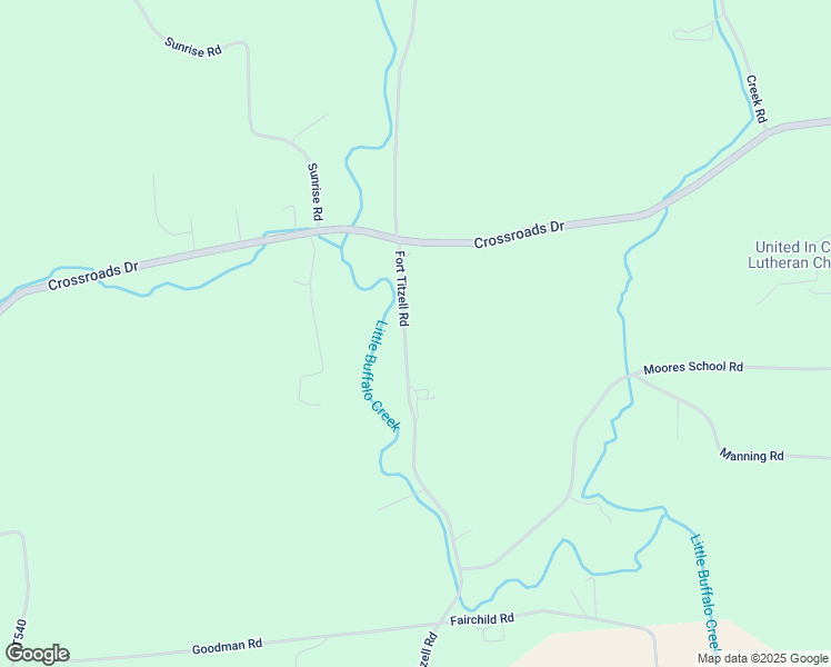 map of restaurants, bars, coffee shops, grocery stores, and more near 1575 Fort Titzell Road in Lewisburg