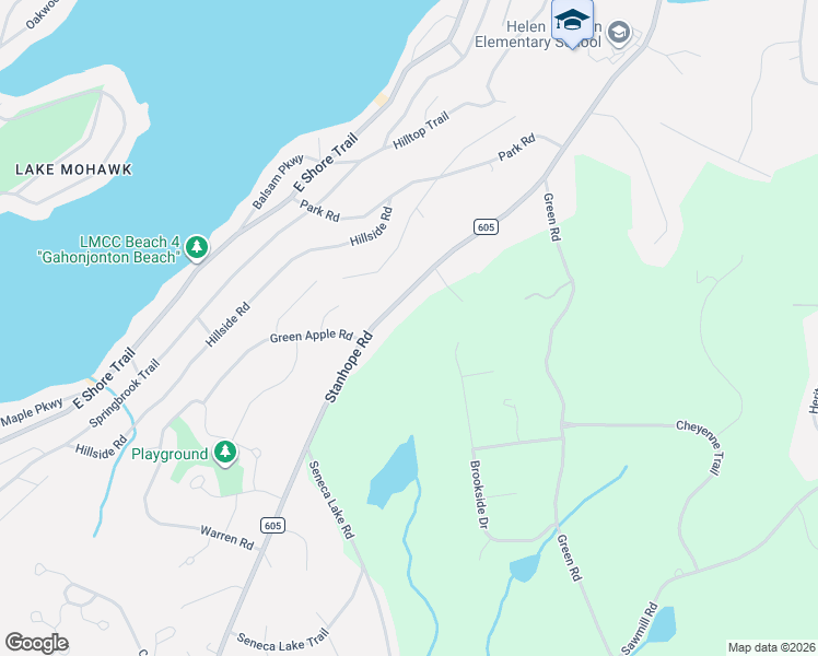 map of restaurants, bars, coffee shops, grocery stores, and more near 235 Stanhope Sparta Road in Sparta