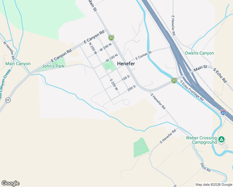 map of restaurants, bars, coffee shops, grocery stores, and more near 200 West in Henefer