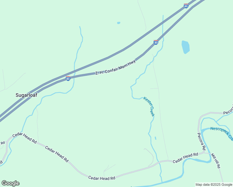 map of restaurants, bars, coffee shops, grocery stores, and more near Kraska Road in Sugarloaf