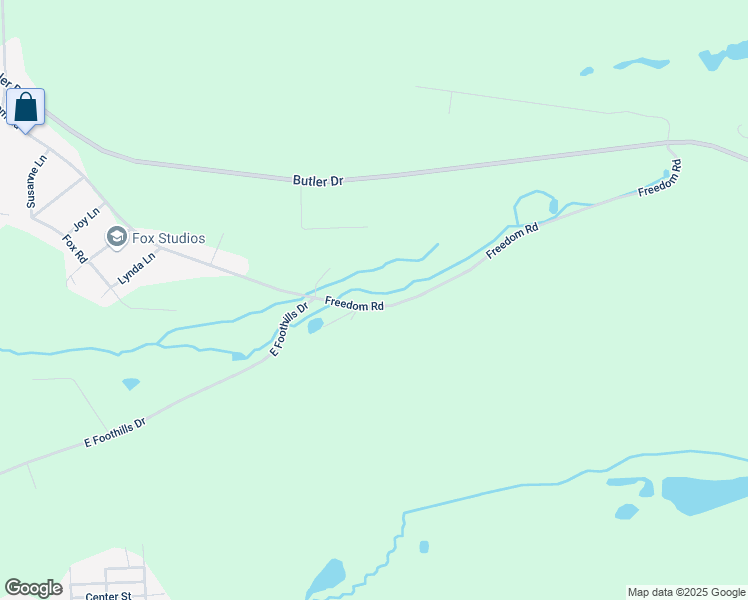 map of restaurants, bars, coffee shops, grocery stores, and more near 218 Freedom Road in Drums