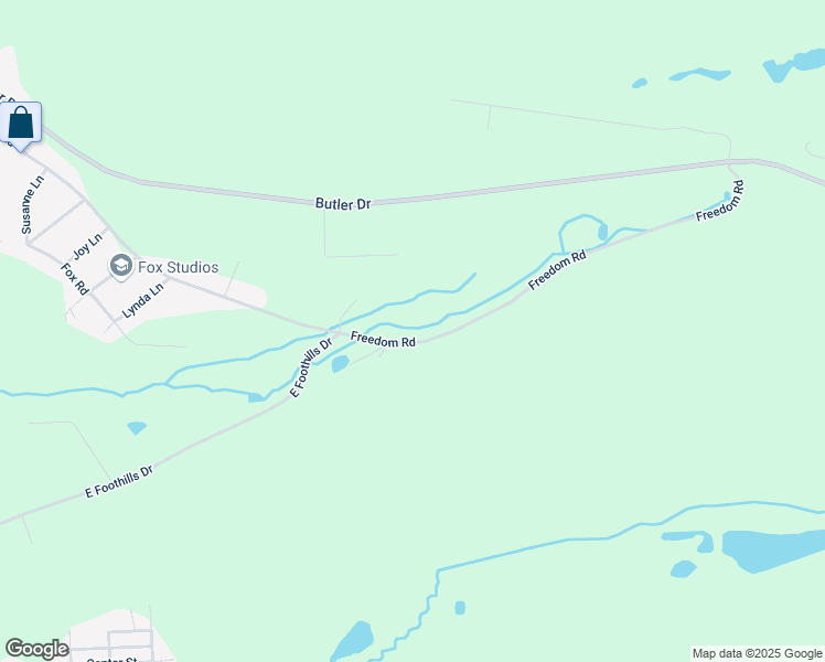 map of restaurants, bars, coffee shops, grocery stores, and more near 218 Freedom Road in Drums