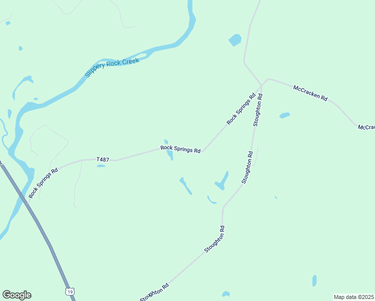 map of restaurants, bars, coffee shops, grocery stores, and more near 156-226 Rock Springs Road in Slippery Rock