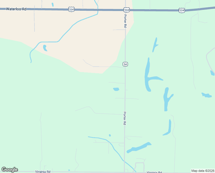map of restaurants, bars, coffee shops, grocery stores, and more near 989 Porter Rd in Atwater