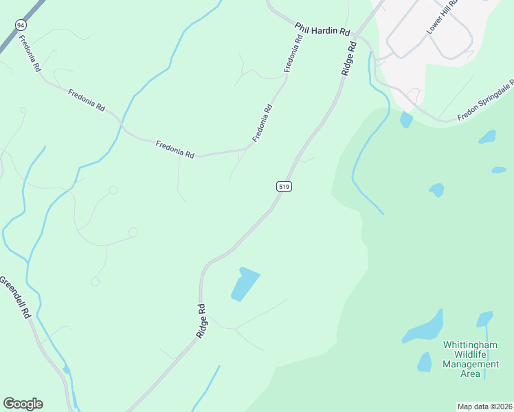 map of restaurants, bars, coffee shops, grocery stores, and more near 488 Ridge Road in Newton