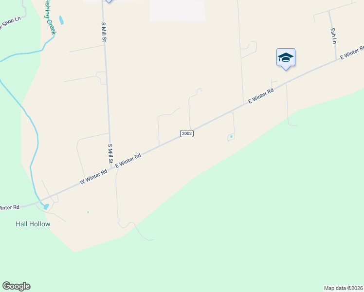 map of restaurants, bars, coffee shops, grocery stores, and more near 154 East Winter Road in Loganton