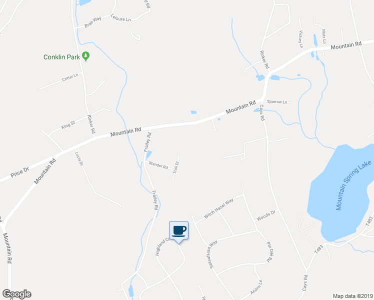 map of restaurants, bars, coffee shops, grocery stores, and more near 228 Trail Court in Stroudsburg