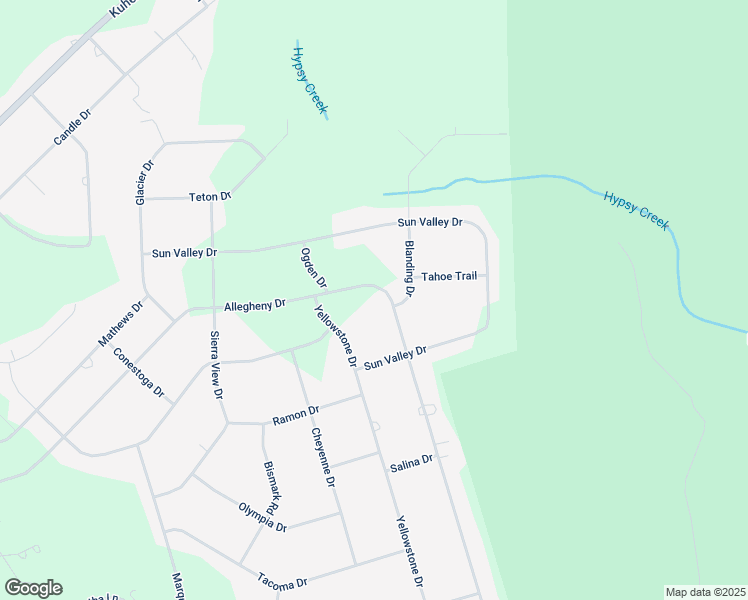 map of restaurants, bars, coffee shops, grocery stores, and more near 1797 Allegheny Drive in Blakeslee