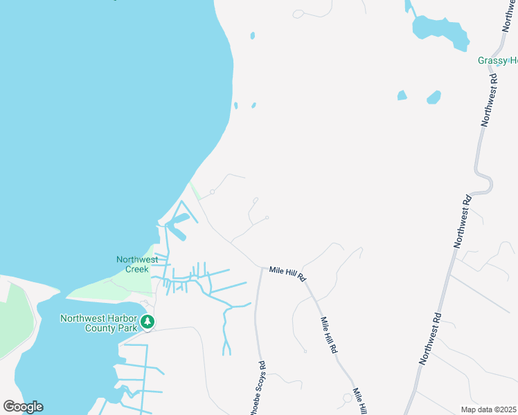 map of restaurants, bars, coffee shops, grocery stores, and more near 13 Settlement Court in East Hampton