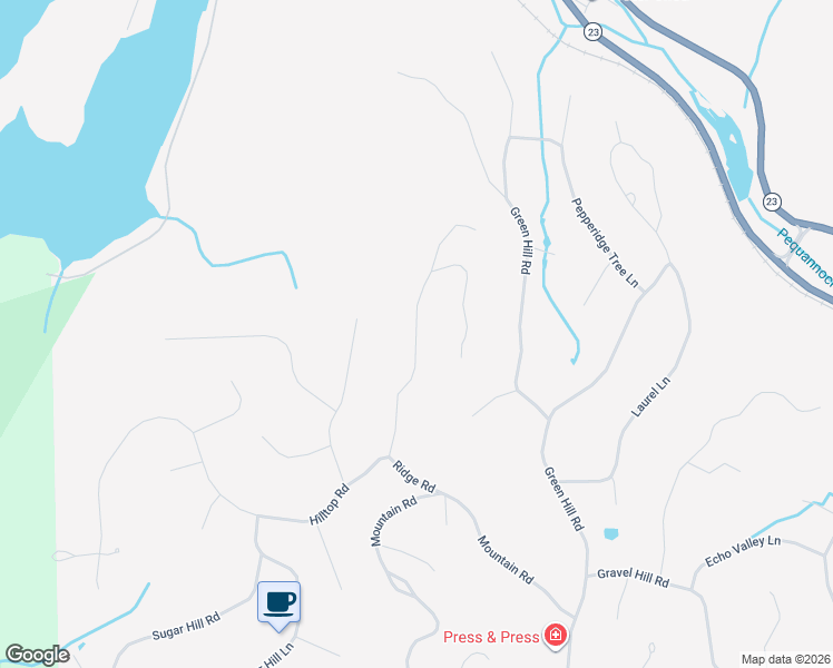 map of restaurants, bars, coffee shops, grocery stores, and more near 737 Ridge Road in Kinnelon