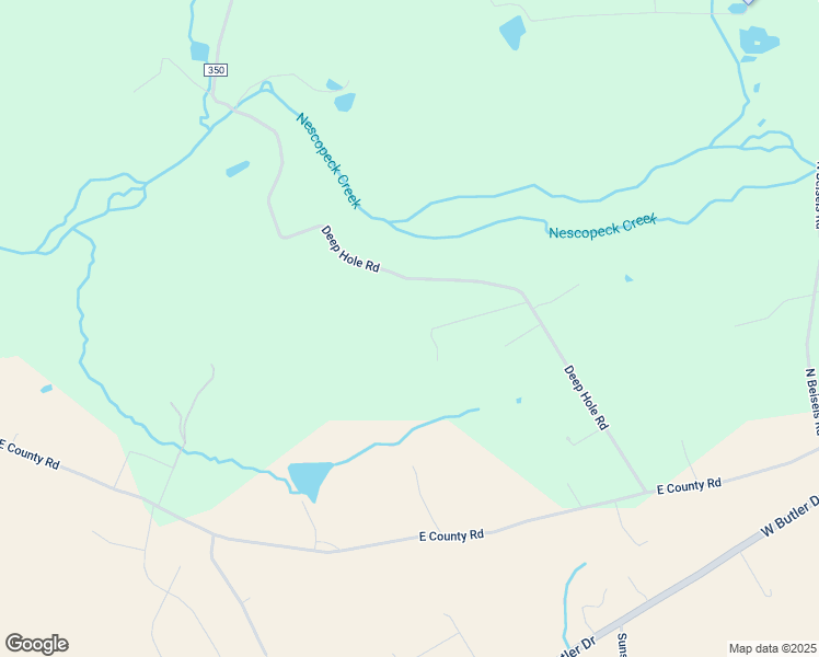 map of restaurants, bars, coffee shops, grocery stores, and more near Deep Hole Road in Luzerne County