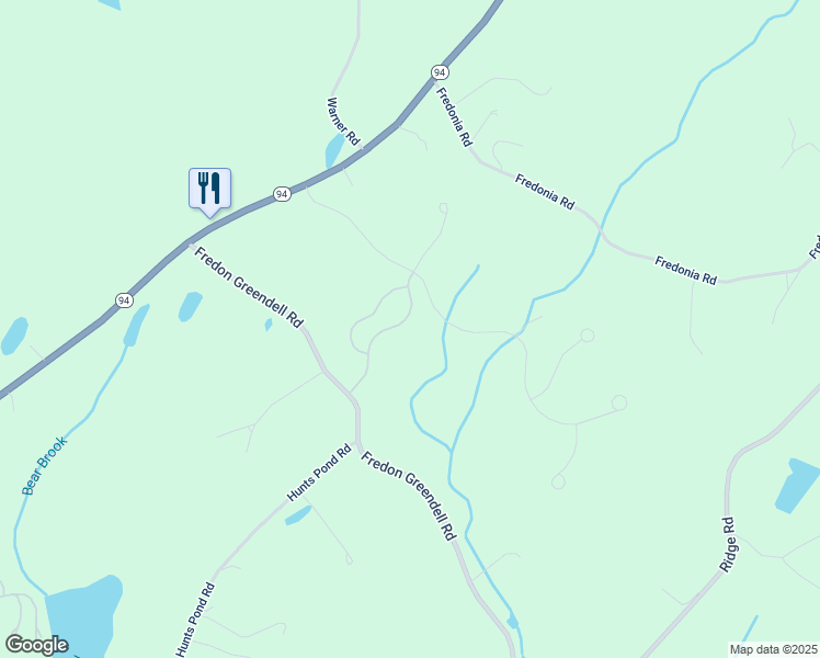 map of restaurants, bars, coffee shops, grocery stores, and more near 13 Seminole Lane in Newton