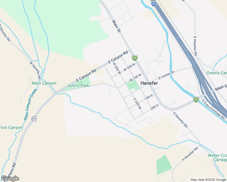 map of restaurants, bars, coffee shops, grocery stores, and more near 365 Memorial Park Road in Henefer