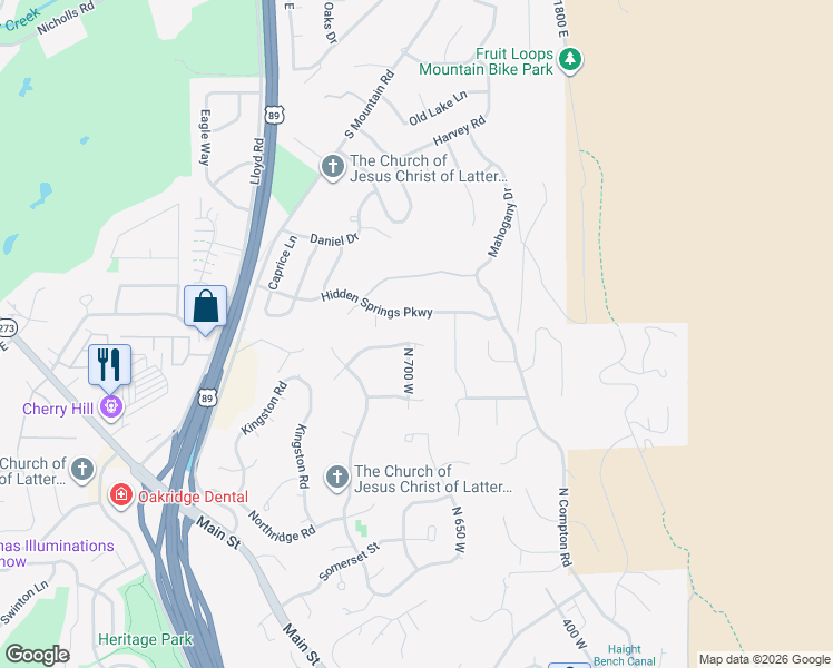 map of restaurants, bars, coffee shops, grocery stores, and more near 696 West Emerald Oaks Drive North in Farmington