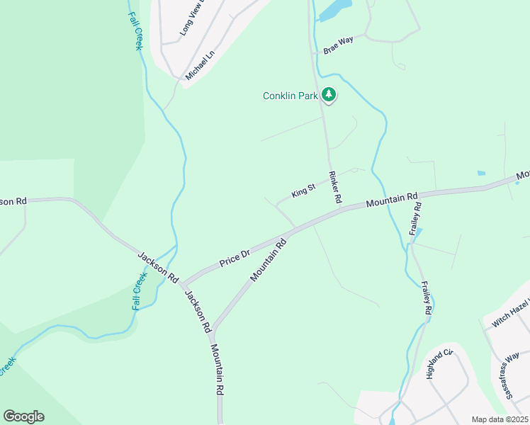 map of restaurants, bars, coffee shops, grocery stores, and more near 127 Queen Street in Stroudsburg