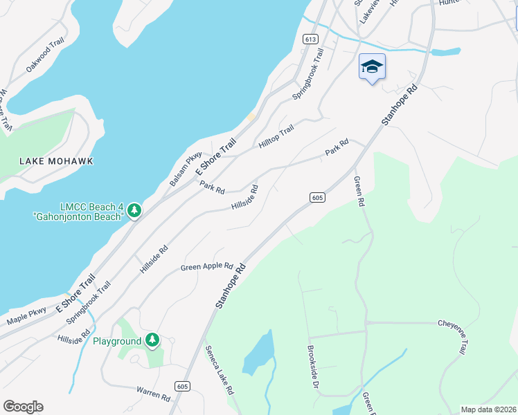 map of restaurants, bars, coffee shops, grocery stores, and more near 68 Woodlawn Road in Sparta Township