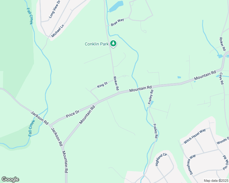 map of restaurants, bars, coffee shops, grocery stores, and more near 2309 Mountain Road in Stroudsburg