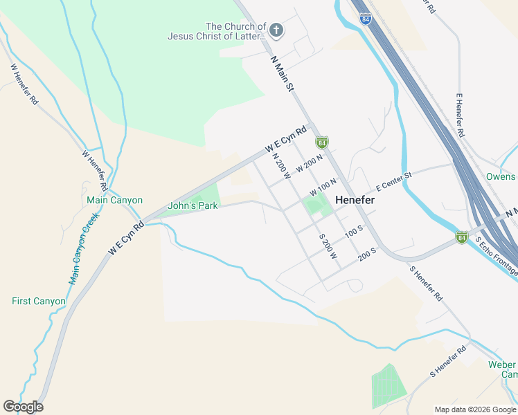 map of restaurants, bars, coffee shops, grocery stores, and more near 393 Memorial Park Road in Henefer