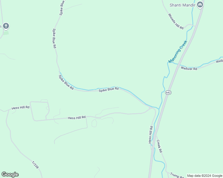 map of restaurants, bars, coffee shops, grocery stores, and more near Spike Blue Road in Montour County
