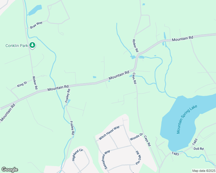 map of restaurants, bars, coffee shops, grocery stores, and more near 2436 Mountain Road in Stroudsburg
