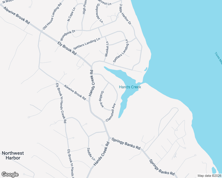 map of restaurants, bars, coffee shops, grocery stores, and more near 12 Clamshell Avenue in East Hampton