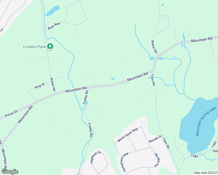 map of restaurants, bars, coffee shops, grocery stores, and more near 2402 Mountain Road in Stroudsburg