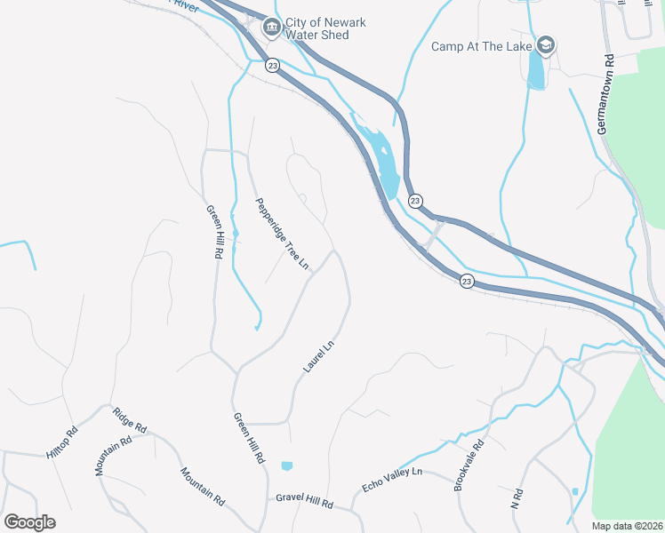 map of restaurants, bars, coffee shops, grocery stores, and more near 477 Laurel Lane in Kinnelon