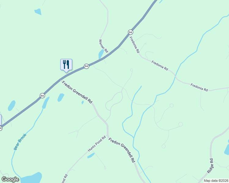 map of restaurants, bars, coffee shops, grocery stores, and more near 8 Troon Drive in Newton