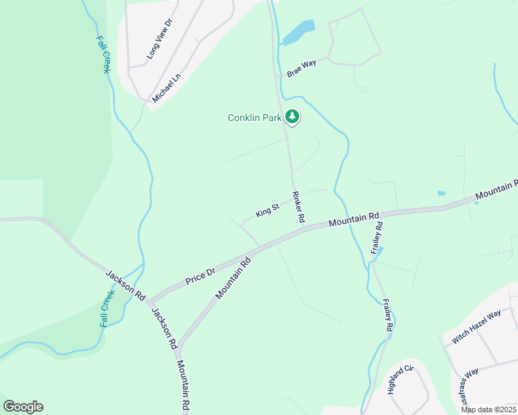 map of restaurants, bars, coffee shops, grocery stores, and more near 219 King Street in Stroudsburg