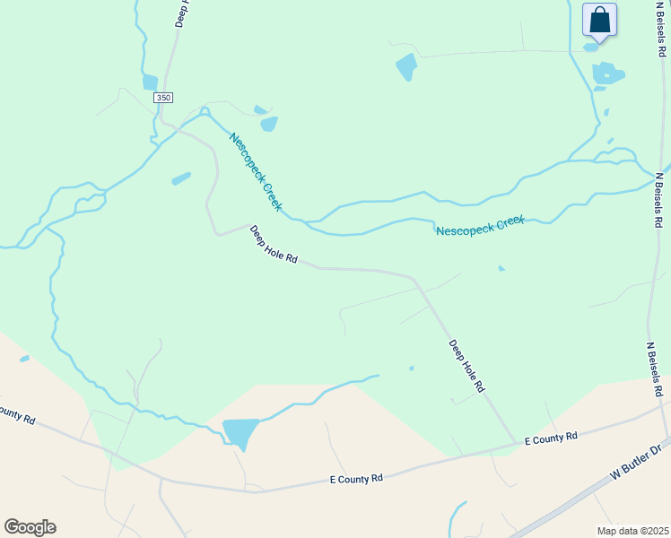 map of restaurants, bars, coffee shops, grocery stores, and more near Deep Hole Road in Luzerne County