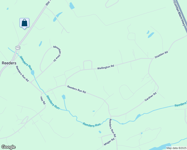 map of restaurants, bars, coffee shops, grocery stores, and more near 162 Wellington Road in Stroudsburg