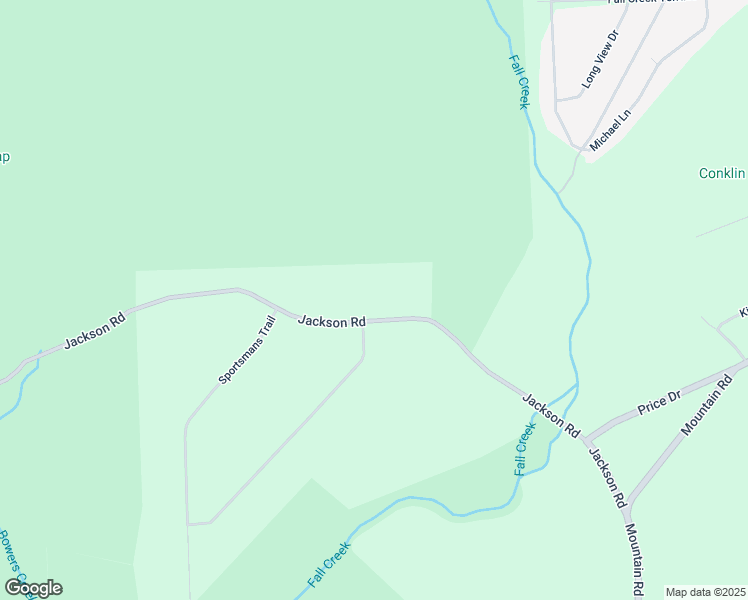 map of restaurants, bars, coffee shops, grocery stores, and more near 2833 Jackson Road in Stroudsburg
