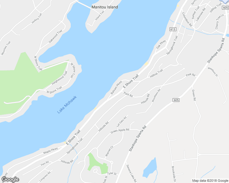 map of restaurants, bars, coffee shops, grocery stores, and more near 28 Balsam Parkway in Sparta Township