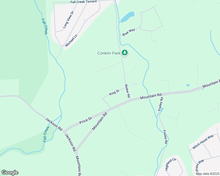 map of restaurants, bars, coffee shops, grocery stores, and more near 219 King Street in Stroudsburg