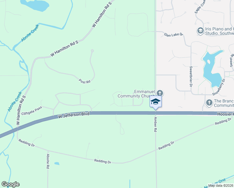 map of restaurants, bars, coffee shops, grocery stores, and more near 7214 Tayside Trail in Fort Wayne