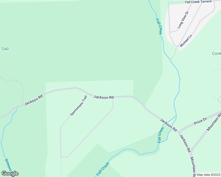 map of restaurants, bars, coffee shops, grocery stores, and more near 2817 Jackson Road in Stroudsburg