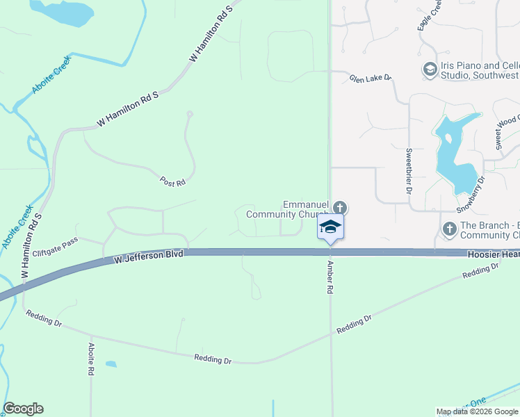 map of restaurants, bars, coffee shops, grocery stores, and more near 7214 Tayside Trail in Fort Wayne