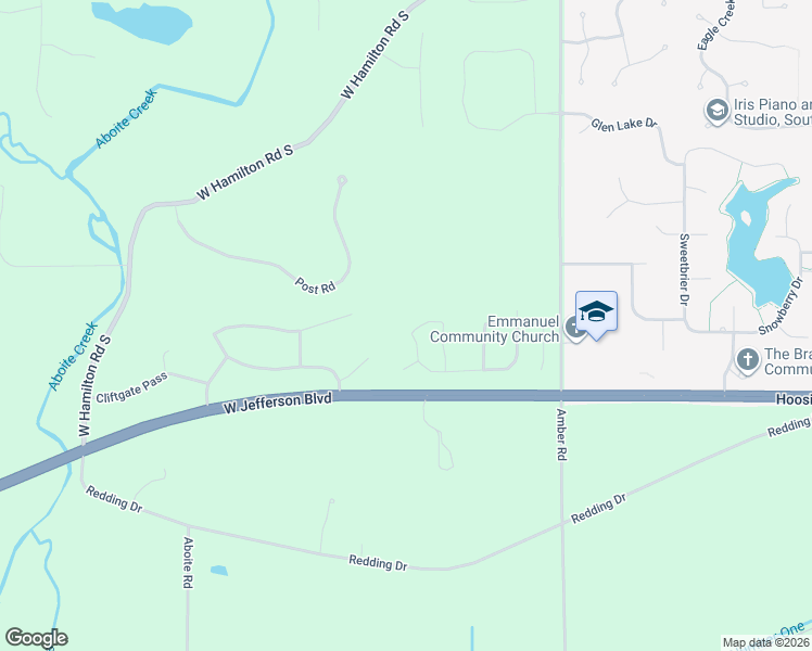 map of restaurants, bars, coffee shops, grocery stores, and more near 12912 Loch Dhu Lane in Fort Wayne