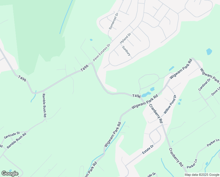 map of restaurants, bars, coffee shops, grocery stores, and more near 436 Cranberry Road in East Stroudsburg