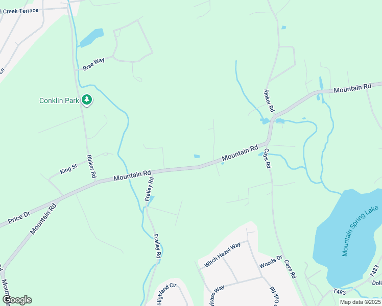 map of restaurants, bars, coffee shops, grocery stores, and more near 2407 Mountain Road in Stroudsburg