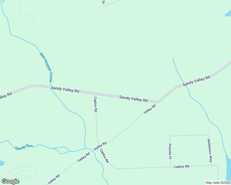 map of restaurants, bars, coffee shops, grocery stores, and more near Sandy Valley Road in White Haven