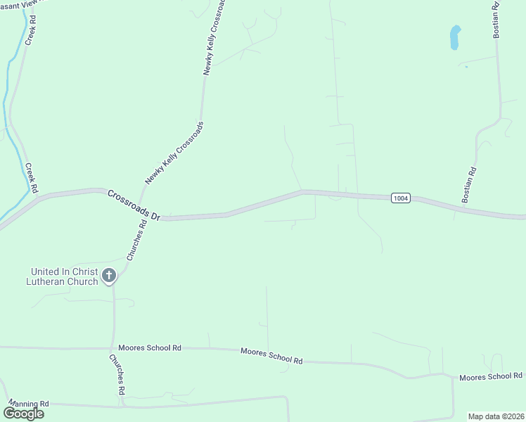 map of restaurants, bars, coffee shops, grocery stores, and more near 2485 Cross Roads Drive in Lewisburg